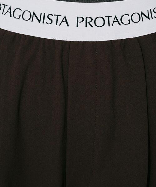 UNTITLED(アンタイトル)の「【PROTAGPNISTA】QUICK DRY WAIST LOGO PANTS(その他パンツ・レディース・ブラウン系その他/ベージュ・02)」の8枚目の写真
