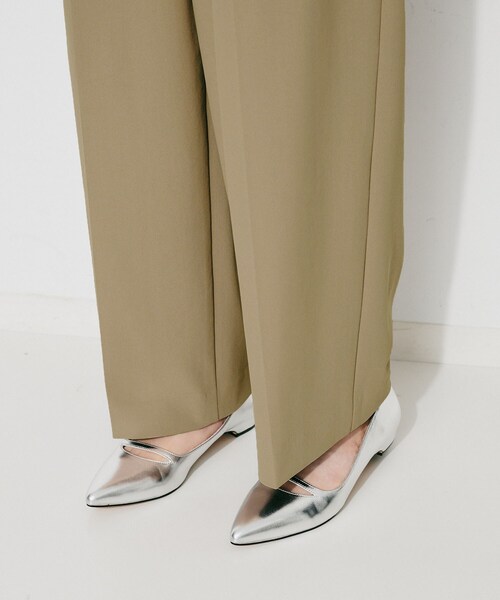 UNTITLED(アンタイトル)の「【PROTAGPNISTA】QUICK DRY WAIST LOGO PANTS(その他パンツ・レディース・ブラウン系その他/ベージュ・02)」の18枚目の写真