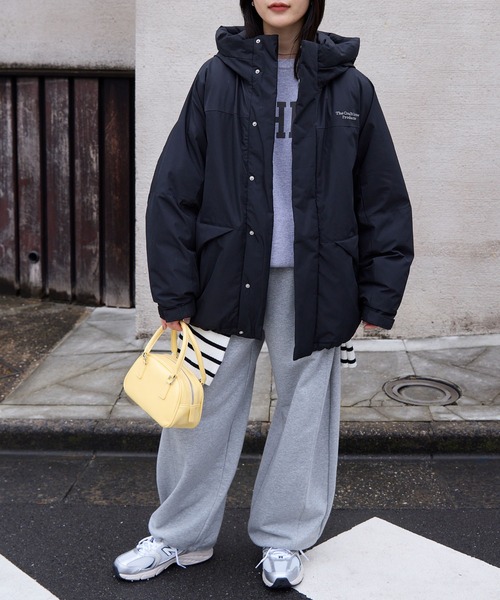 ブルゾン すが様 マルチファンクショナル ビッグシルエット ドローコード フード
