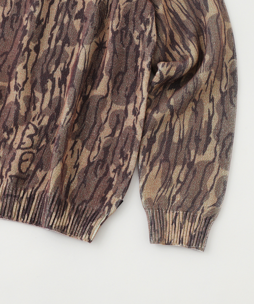 BoTT / ボット Camo Printed Knit（ニット/セーター）｜BOTT（ボット