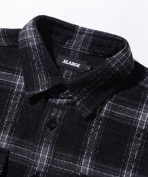 URBAN PLAID L/S SHIRT（シャツ/ブラウス）｜XLARGE（エクストララージ