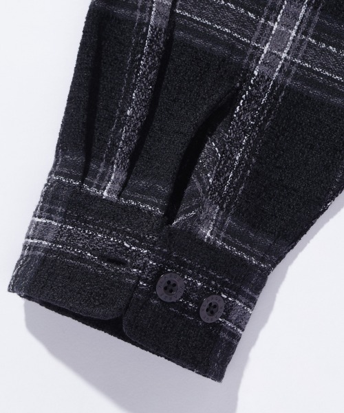 XLARGE(エクストララージ)の「URBAN PLAID L/S SHIRT(シャツ/ブラウス・メンズ・パープル/ブラウン/ブラック・S/M/L/XL)」の9枚目の写真