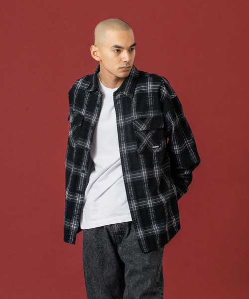 新品　XLARGE URBAN PLAID L/S SHIRT エクストララージ URBAN PLAID L/S SHIRT（シャツ/ブラウス）｜XLARGE（エクストララージ