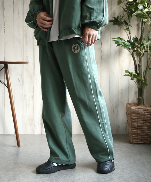 KANGOL(カンゴール)の「【KANGOL/カンゴール】ピーチスキン パイピング トラックパンツ(その他パンツ・メンズ・ブラウン/ブラック/グリーン/ネイビー・M/XL/L)」の3枚目の写真