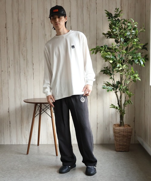 KANGOL(カンゴール)の「【KANGOL/カンゴール】ピーチスキン パイピング トラックパンツ(その他パンツ・メンズ・ブラウン/ブラック/グリーン/ネイビー・M/XL/L)」の7枚目の写真