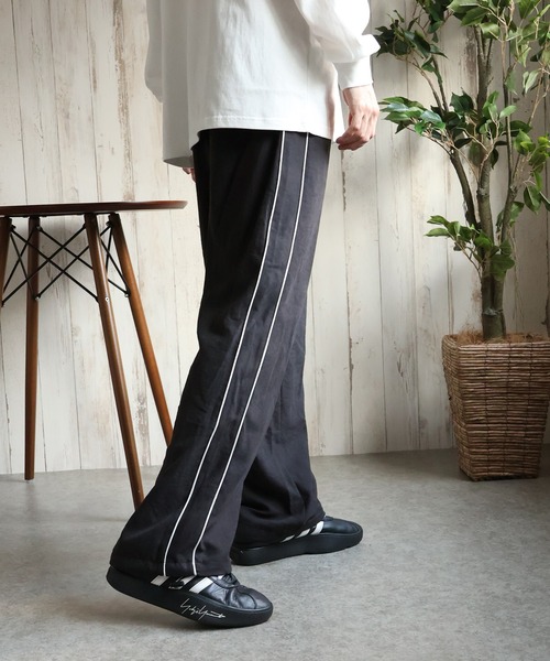 KANGOL(カンゴール)の「【KANGOL/カンゴール】ピーチスキン パイピング トラックパンツ(その他パンツ・メンズ・ブラウン/ブラック/グリーン/ネイビー・M/XL/L)」の15枚目の写真