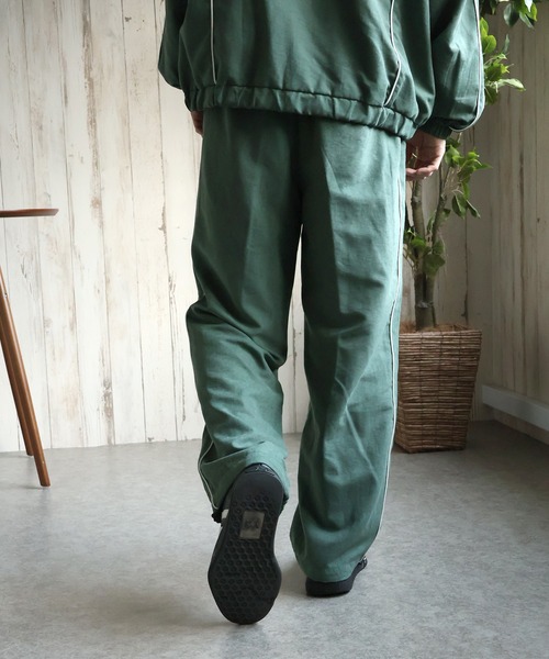 KANGOL(カンゴール)の「【KANGOL/カンゴール】ピーチスキン パイピング トラックパンツ(その他パンツ・メンズ・ブラウン/ブラック/グリーン/ネイビー・M/XL/L)」の8枚目の写真