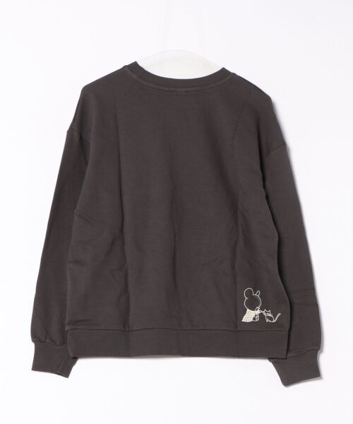 Honeys（ハニーズ）の「くまのがっこう／トップス（スウェット・レディース・スミクロ/オフホワイト/オートミール/ピンク/ネイビー・LL/M/L）」の8枚目の写真