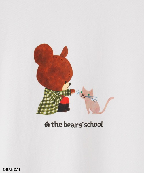 Honeys（ハニーズ）の「くまのがっこう／トップス（スウェット・レディース・スミクロ/オフホワイト/オートミール/ピンク/ネイビー・LL/M/L）」の16枚目の写真