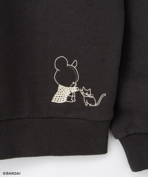 Honeys（ハニーズ）の「くまのがっこう／トップス（スウェット・レディース・スミクロ/オフホワイト/オートミール/ピンク/ネイビー・LL/M/L）」の22枚目の写真