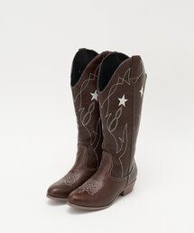 CIAOPANIC | 星柄刺繍ウエスタンブーツ(ブーツ)