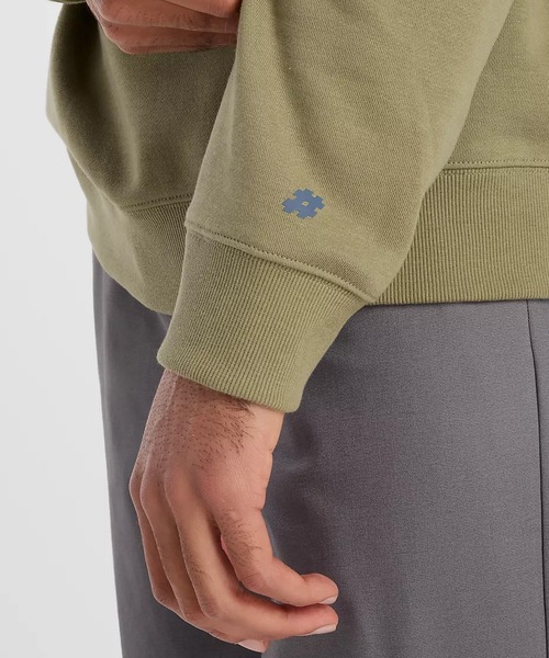 NEW BALANCE（ニューバランス）の「new balance/ニューバランス トレーナー スウェット クルーネック 裏毛 ヌメリック フレンチテリー クルー Numeric French Terry Crew MT51952（スウェット・メンズ・オリーブ/ブラック・2XL/XL/L/M）」の16枚目の写真