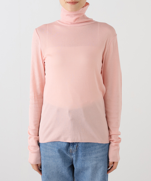 IENA（イエナ）の「80セーターマシン タートルプルオーバー（Tシャツ/カットソー・レディース・ブラック/アイボリー/レッド/ピンク・FREE）」の16枚目の写真