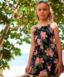 ROXY（ロキシー）の「PLAYA BABY PRINTED /ロキシーキッズ花柄ロンパース（サロペット/オーバーオール）」
