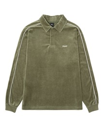 HUF | H DOT VELOUR POLO(ポロシャツ)
