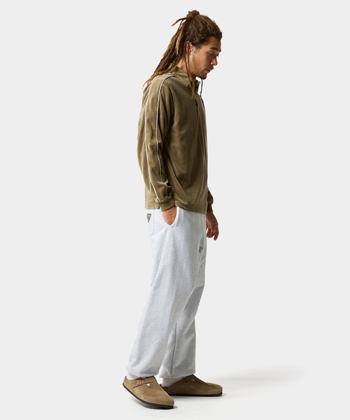 HUF（ハフ）の「H DOT VELOUR POLO（ポロシャツ・メンズ・ブラック/グリーン系その他・S/M/L/XL）」の12枚目の写真