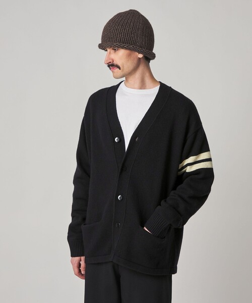 セール】＜SKOOKUM × Steven Alan＞ LETTERED CARDIGAN/カーディガン