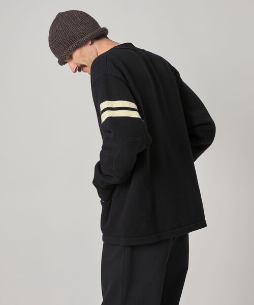 Steven Alan(スティーブンアラン)の「<SKOOKUM × Steven Alan> LETTERED CARDIGAN/カーディガン(カーディガン/ボレロ・メンズ・ダークブラウン/ブラック・M/L)」の11枚目の写真