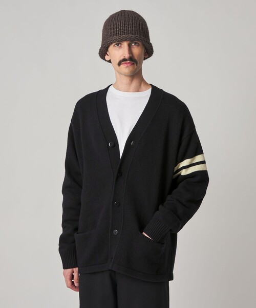 セール】＜SKOOKUM × Steven Alan＞ LETTERED CARDIGAN/カーディガン