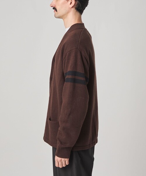 Steven Alan(スティーブンアラン)の「<SKOOKUM × Steven Alan> LETTERED CARDIGAN/カーディガン(カーディガン/ボレロ・メンズ・ダークブラウン/ブラック・M/L)」の14枚目の写真