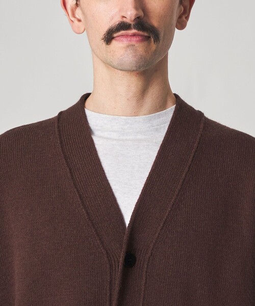 Steven Alan(スティーブンアラン)の「<SKOOKUM × Steven Alan> LETTERED CARDIGAN/カーディガン(カーディガン/ボレロ・メンズ・ダークブラウン/ブラック・M/L)」の16枚目の写真