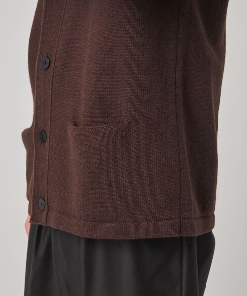 Steven Alan(スティーブンアラン)の「<SKOOKUM × Steven Alan> LETTERED CARDIGAN/カーディガン(カーディガン/ボレロ・メンズ・ダークブラウン/ブラック・M/L)」の18枚目の写真