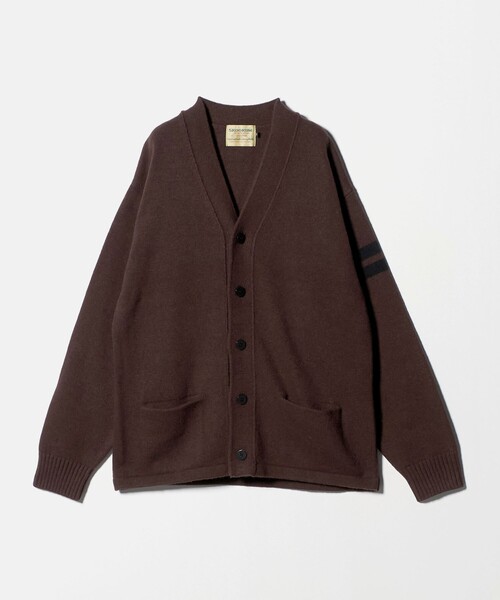 セール】＜SKOOKUM × Steven Alan＞ LETTERED CARDIGAN/カーディガン