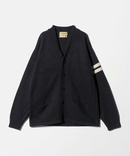 SKOOKUM × Steven Alan＞ LETTERED CARDIGAN/カーディガン