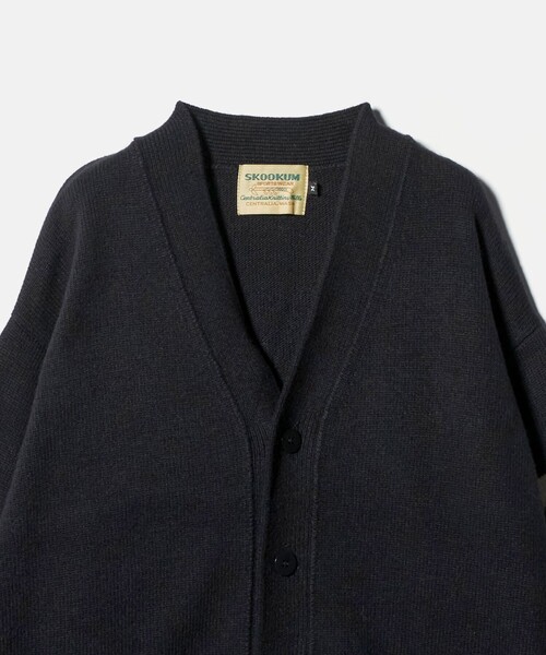 SKOOKUM × Steven Alan＞ LETTERED CARDIGAN/カーディガン