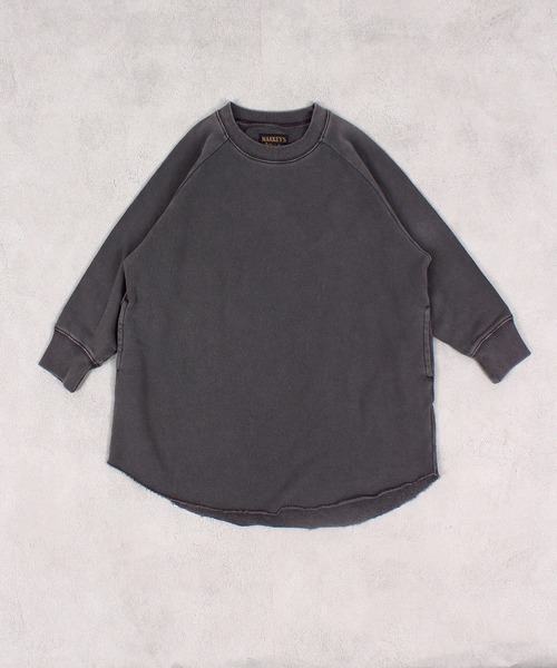 MARKEY'S（マーキーズ）の「ピグメントラグランワンピース（ワンピース・キッズ・チャコール/イエロー/ピンク・90/100/110/120/130/140/150）」の2枚目の写真