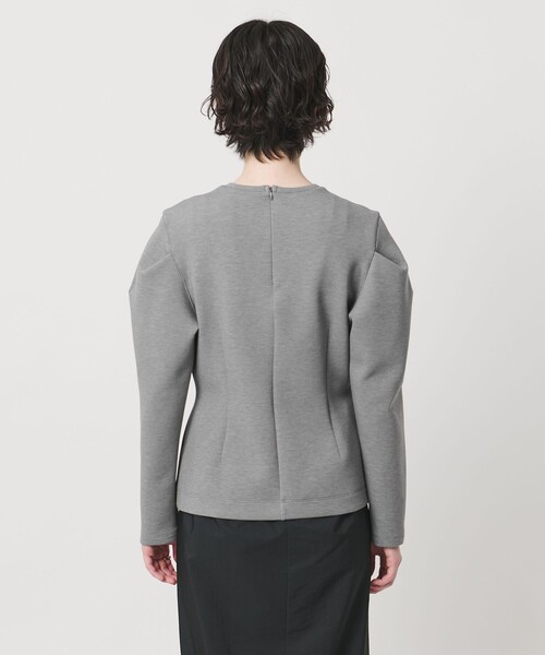 UNITED ARROWS（ユナイテッドアローズ）の「コンスト シェイプ スウェット ‐ウォッシャブル‐（Tシャツ/カットソー・レディース・ホワイト/グレー系/ネイビー・FREE）」の13枚目の写真