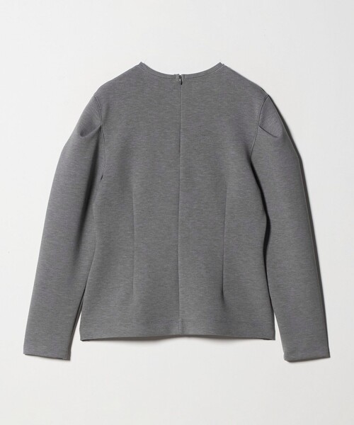 UNITED ARROWS（ユナイテッドアローズ）の「コンスト シェイプ スウェット ‐ウォッシャブル‐（Tシャツ/カットソー・レディース・ホワイト/グレー系/ネイビー・FREE）」の15枚目の写真