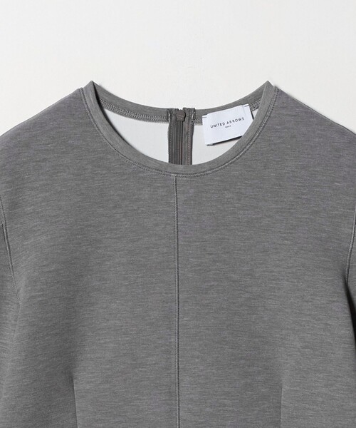 UNITED ARROWS（ユナイテッドアローズ）の「コンスト シェイプ スウェット ‐ウォッシャブル‐（Tシャツ/カットソー・レディース・ホワイト/グレー系/ネイビー・FREE）」の16枚目の写真