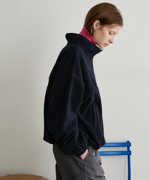 Auntie Rosa Holiday（アンティローザホリデー）の「フリーススタンドプルオーバー（その他トップス・レディース・アイボリー/ネイビー/チャコールグレー・FREE）」の17枚目の写真