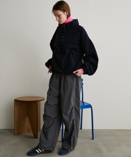 Auntie Rosa Holiday（アンティローザホリデー）の「フリーススタンドプルオーバー（その他トップス・レディース・アイボリー/ネイビー/チャコールグレー・FREE）」の20枚目の写真