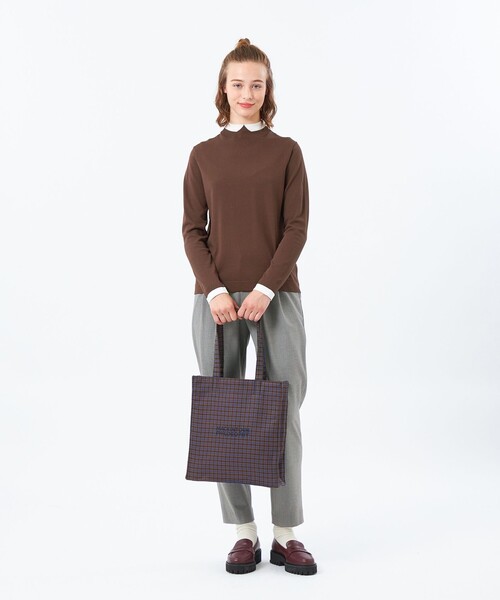 MACKINTOSH PHILOSOPHY(マッキントッシュ フィロソフィー)の「WARM TWILL テーパードパンツ(その他パンツ・レディース・チャコールグレー/ブラック/ホワイト系その他/ダークネイビー/ベージュ・38/36/40/34)」の18枚目の写真