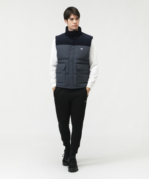 NEW ERA（ニューエラ）の「ニューエラ  DOWN VEST COMBI NVY（ベスト・メンズ・ネイビー・M/L/LL）」の7枚目の写真