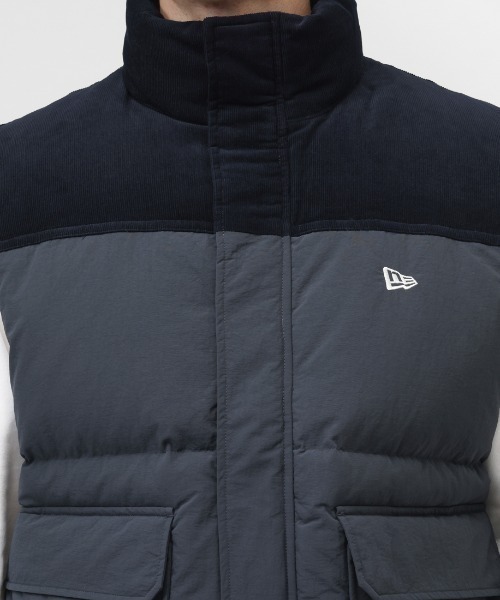 NEW ERA（ニューエラ）の「ニューエラ  DOWN VEST COMBI NVY（ベスト・メンズ・ネイビー・M/L/LL）」の5枚目の写真