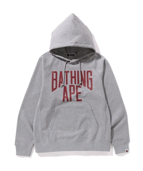 A BATHING APE（アベイシングエイプ）の「NYC LOGO PULLOVER HOODIE（パーカー・メンズ・グリーン/グレー/ブラック・X-LARGE/LARGE/MEDIUM/XX-LARGE）」の2枚目の写真