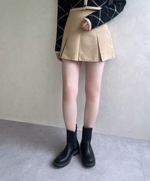 ORiental TRaffic | 厚底 スクエアトゥ チェルシー ブーツ 31410(ブーツ)