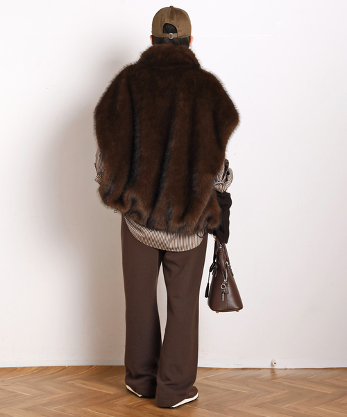 セール】シャギーベスト（その他アウター）｜AP STUDIO（エーピー