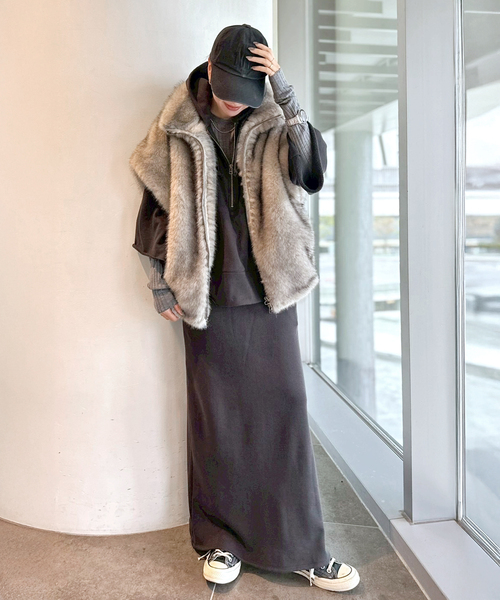 セール】シャギーベスト（その他アウター）｜AP STUDIO（エーピー