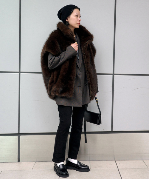 セール】シャギーベスト（その他アウター）｜AP STUDIO（エーピー