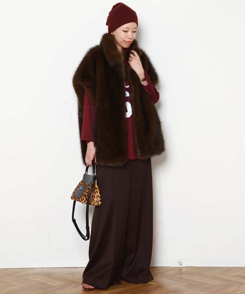 セール】シャギーベスト（その他アウター）｜AP STUDIO（エーピー