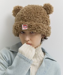 BASICKS（ベイシックス）の「【BASICKS/ベーシックス】Bear Beanie/ベアビーニー（ニットキャップ/ビーニー）」