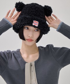 BASICKS/ベーシックス】Bear Beanie（ニットキャップ/ビーニー