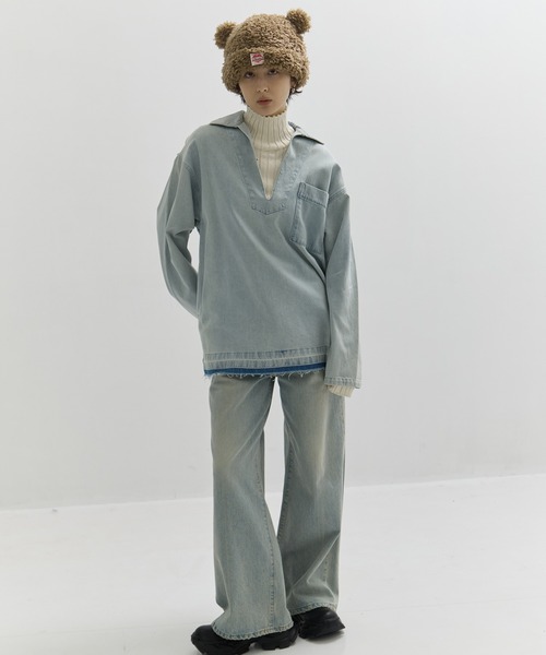 BASICKS(ベイシックス)の「【BASICKS/ベーシックス】Bear Beanie/ベアビーニー(ニットキャップ/ビーニー・レディース・ブラック/ダークブラウン/ブラウン/マルチ・S/M)」の13枚目の写真