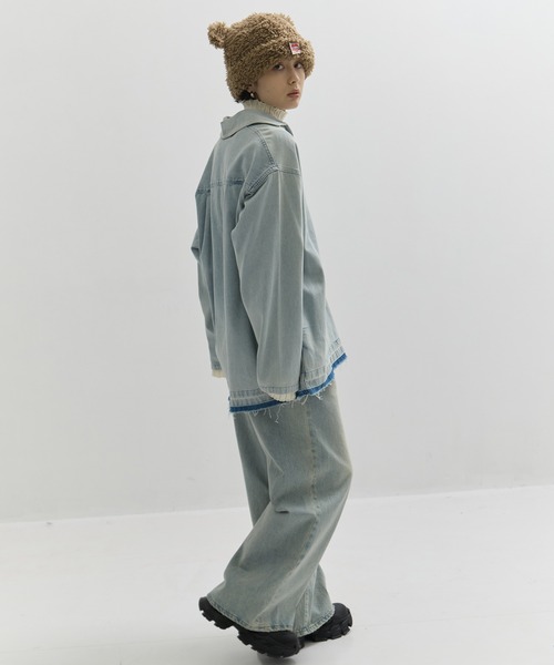 BASICKS(ベイシックス)の「【BASICKS/ベーシックス】Bear Beanie/ベアビーニー(ニットキャップ/ビーニー・レディース・ブラック/ダークブラウン/ブラウン/マルチ・S/M)」の7枚目の写真