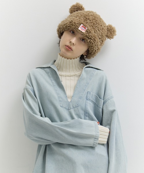 BASICKS/ベーシックス】Bear Beanie/ベアビーニー（ニットキャップ