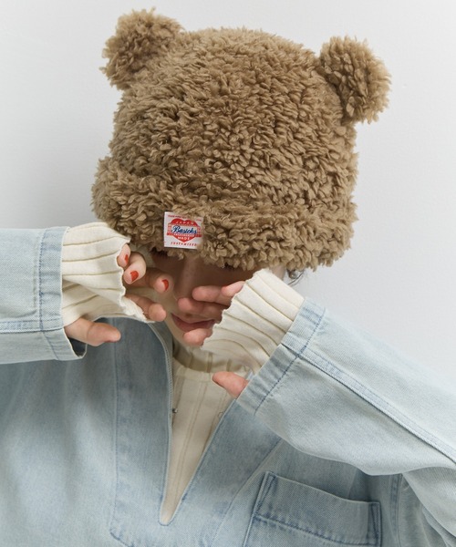 BASICKS/ベーシックス】Bear Beanie/ベアビーニー（ニットキャップ